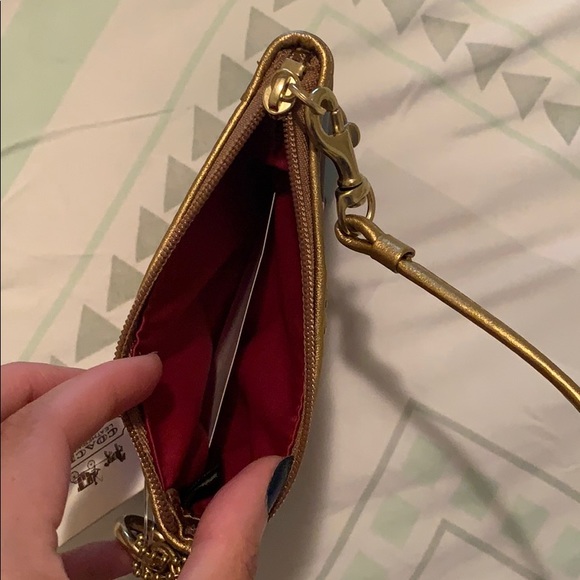 SOLD - NWT COACH Julia SP Legacy small wristlet #46809B - Picture 3 of 5